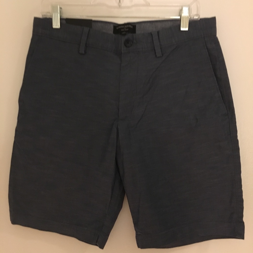 Blue shorts